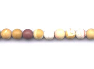 Matte Mookaite 12mm Round