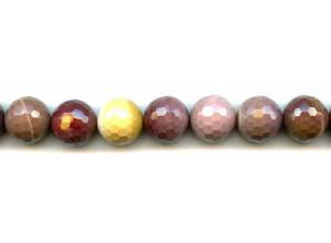 Mookaite 14mm Faceted Round