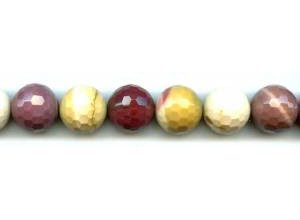 Mookaite 16mm Faceted Round