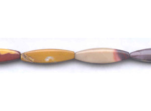 Mookaite 10x35 4-sided Oval Rice