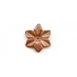 Mookaite 36mm Flower Pendant