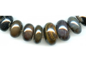 Natural Agate 14-26mm Rondell