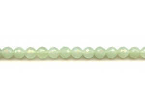 New Jade 8mm Faceted Round