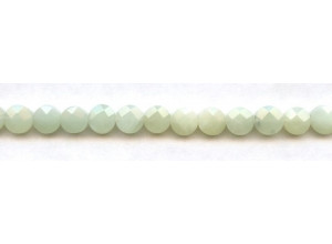 New Jade 8mm Faceted Coin