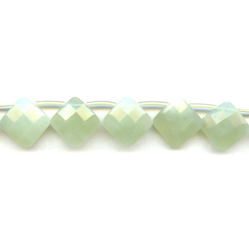 184-1168 New Jade <br>16x16 Diamond Briolette