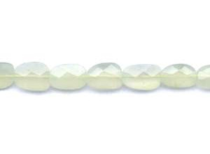 New Jade 12x16 Faceted Flat Pebble