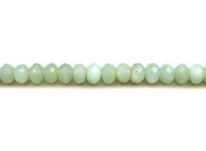 New Jade 10mm Faceted Rondell