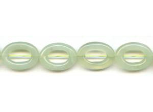 New Jade 18x25 Twist Oval Donut