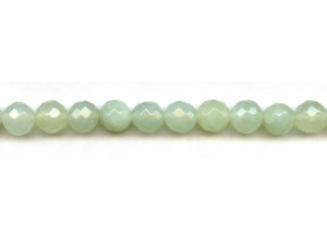 New Jade 10mm Faceted Round