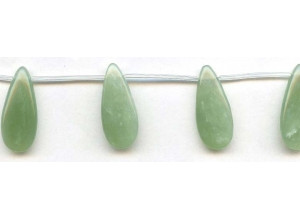 New Jade 12x28 Flat Pear Drop