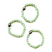 184-1541 New Jade <br>8mm Faceted Round Bracelet