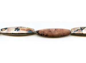 Red Picture Jasper 10x40 Tri-Oval