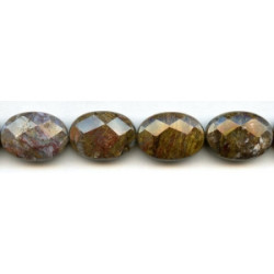 Pietersite 18x25 Faceted Flat Oval