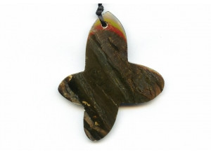 Arizona Pietersite 60x50 Butterfly Pendant