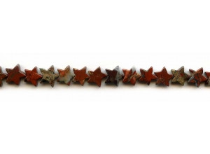 Poppy Jasper 10mm Star