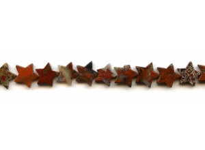 Poppy Jasper 12mm Star