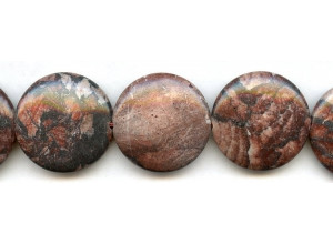 Poppy Jasper 30mm Dime