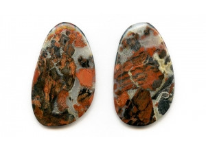 Poppy Jasper 50-53x Fancy Pendant