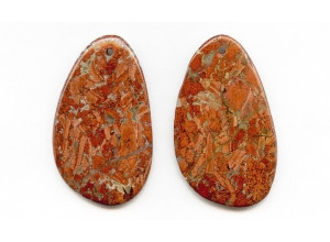 Poppy Jasper 50-52x Fancy Pendant