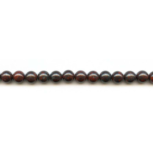 189-1149 Poppy Jasper <br>8mm Round