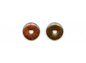 Poppy Jasper 20mm Dounut Pie