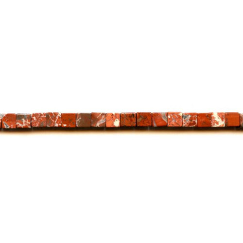 189-1190 Poppy Jasper <br>6x6 Cube