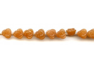 Red Aventurine 10mm Flower