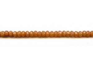 Red Aventurine 6mm Faceted Rondell