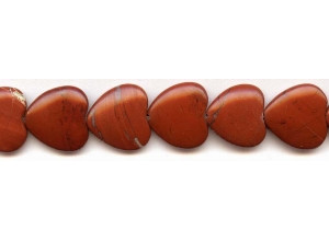 Red Jasper 20mm Heart