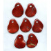 192-1104 Red Jasper <br>60x52 Fancy Pendant