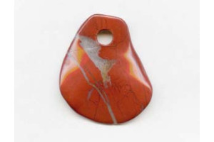 Red Jasper 60x52 Fancy Pendant