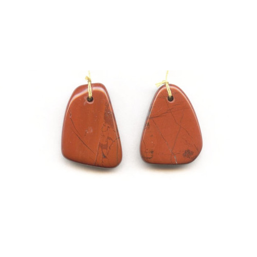 192-1110 Red Jasper <br>32-40x Fancy Pendant