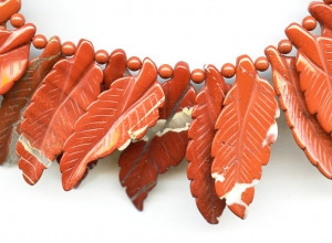 Red Jasper 40-48x Leaf Drop