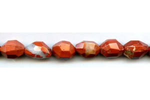 Red Jasper 12x16 Faceted Nugget