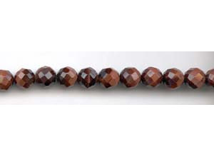 Red Tiger Eye 10mm Faceted Round