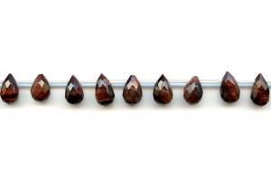 Red Tiger Eye 7x12 Teardrop Briolette