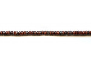 Red Tiger Eye 4mm Rondell