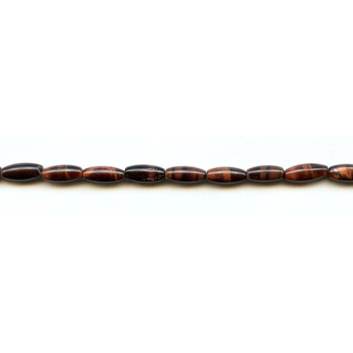 193-1099 Red Tiger Eye <br>5x12 Rice