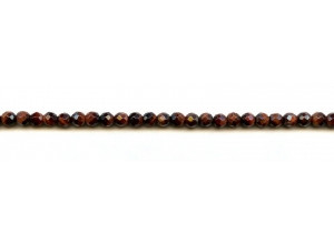 Red Tiger Eye 4-4.5mm Faceted Round