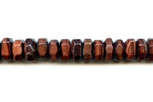 Red Tiger Eye 14x8 Faceted Rondell