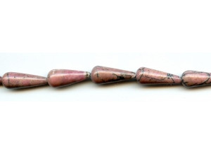 Rhodonite 9x22 Teardrop