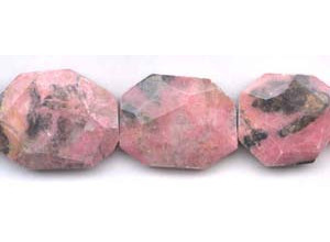 Rhodonite 25-30x Faceted Slab