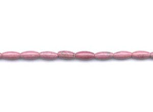 Rhodonite 5x12 Oval Rice