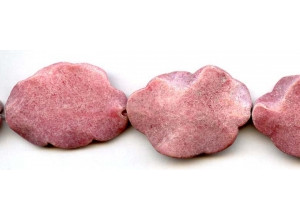 Rhodonite 25-35x Fancy Wave Oval