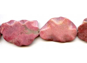 Rhodonite 30x40-50 Fancy Wave Oval