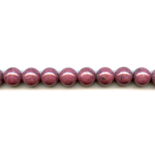 194-1152 Rhodonite <br>12mm Round