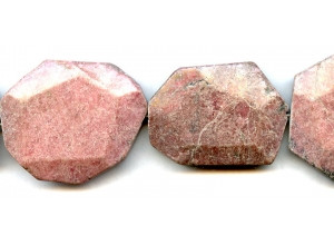 Rhodonite 30-35x Faceted Slab