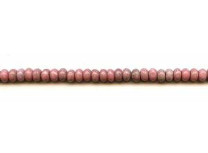 Rhodonite 6mm Rondell