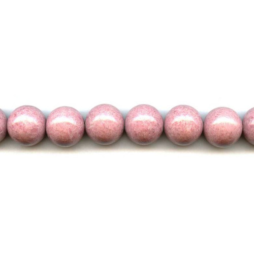 194-1216 Rhodonite <br>16mm Round