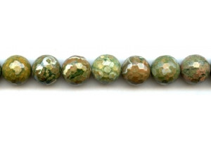 Rhyolite 14mm Faceted Round